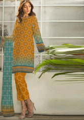 Digital Printed Lawn Collection 3 Piece NG-136